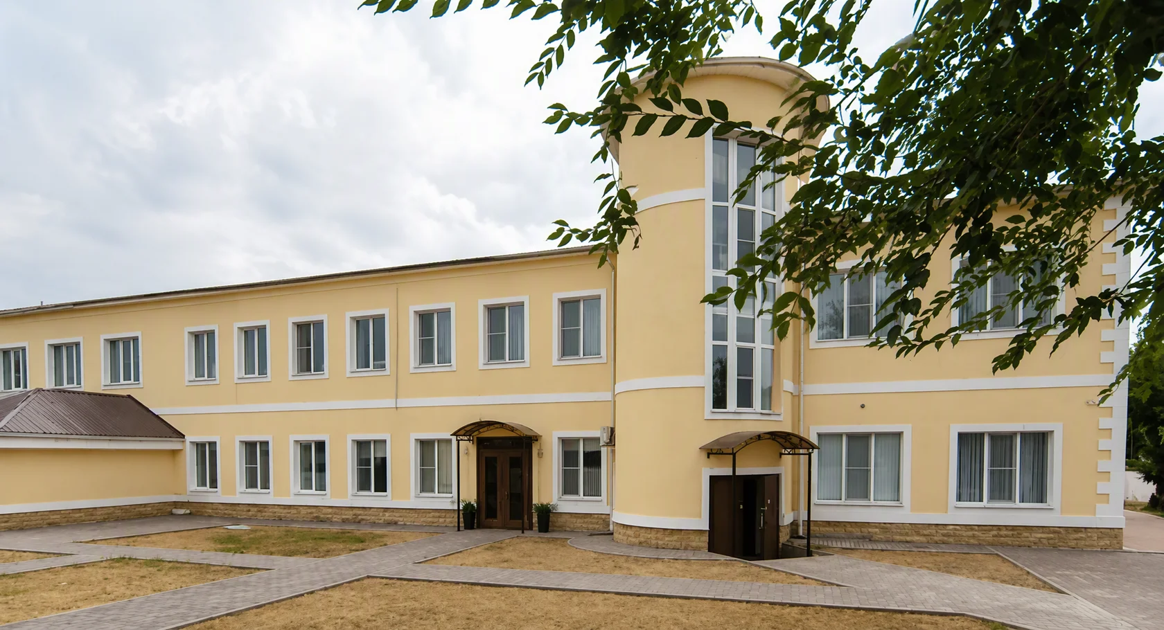 Здание пансионата