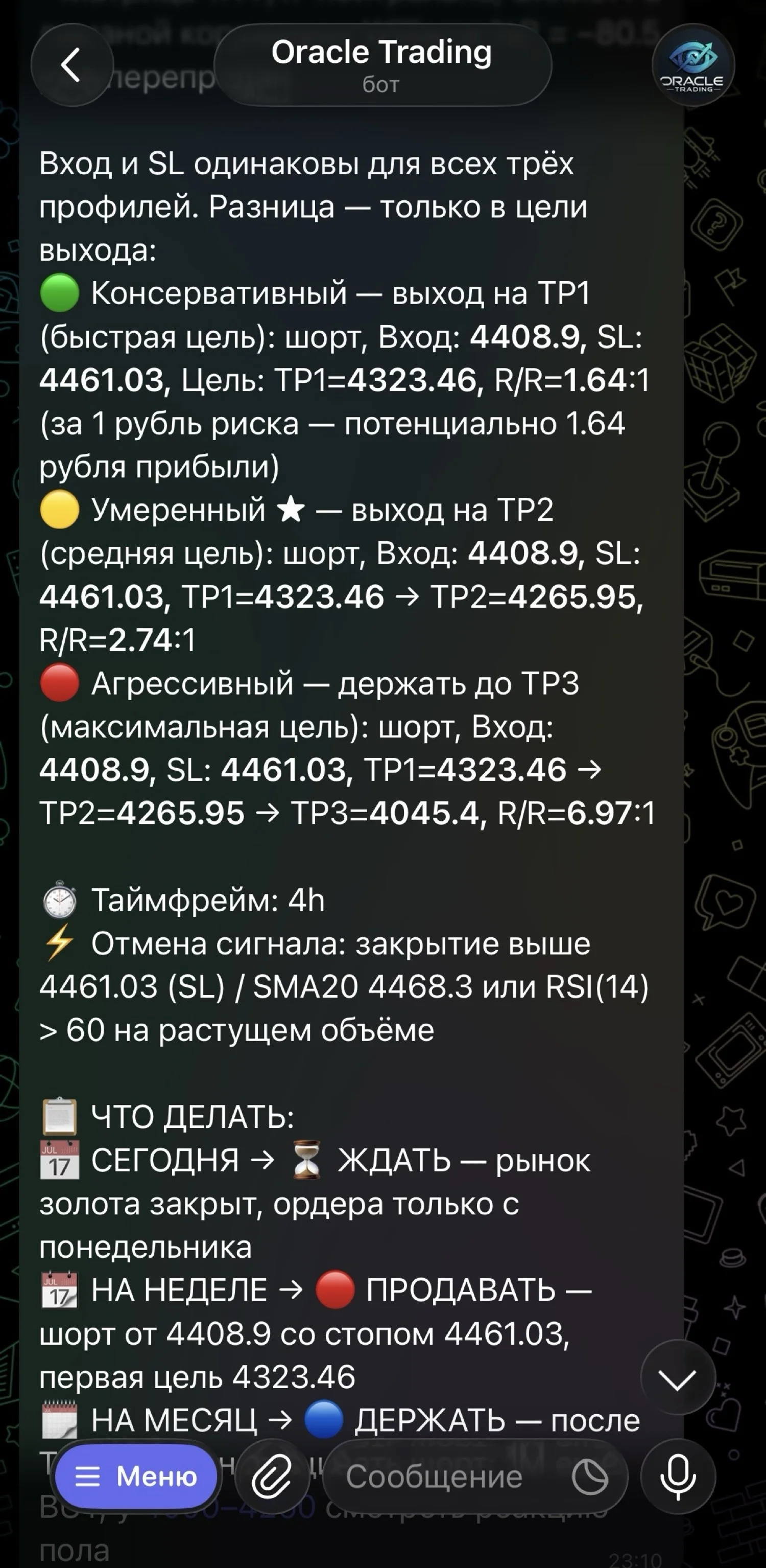 Три сценария агрессии