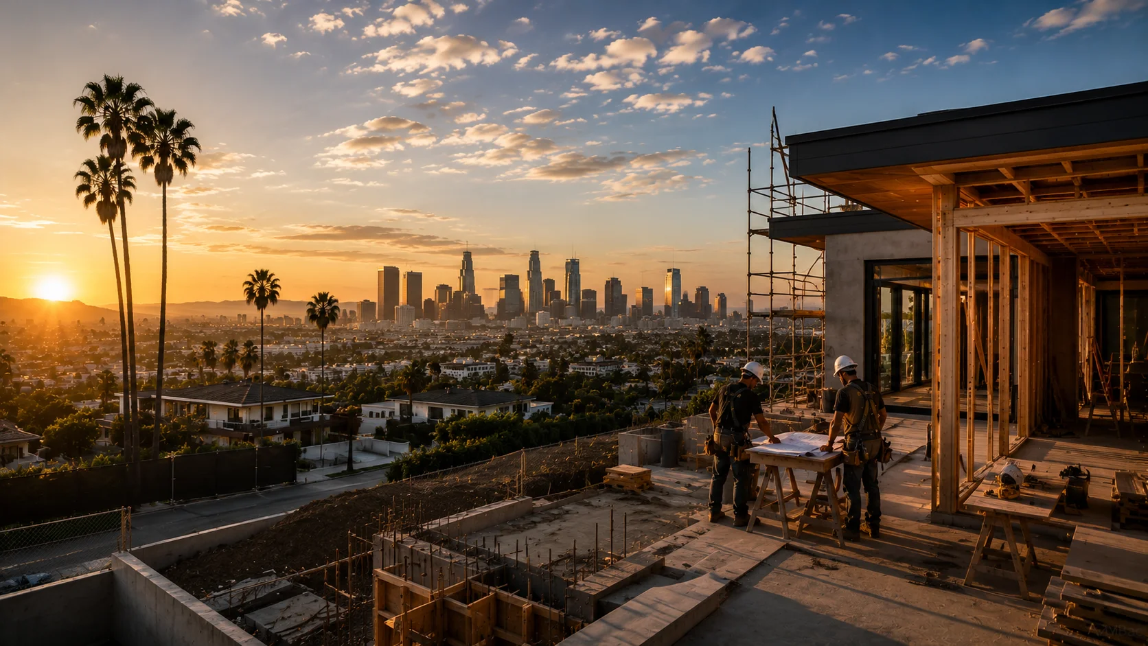 Los Angeles home addition construction