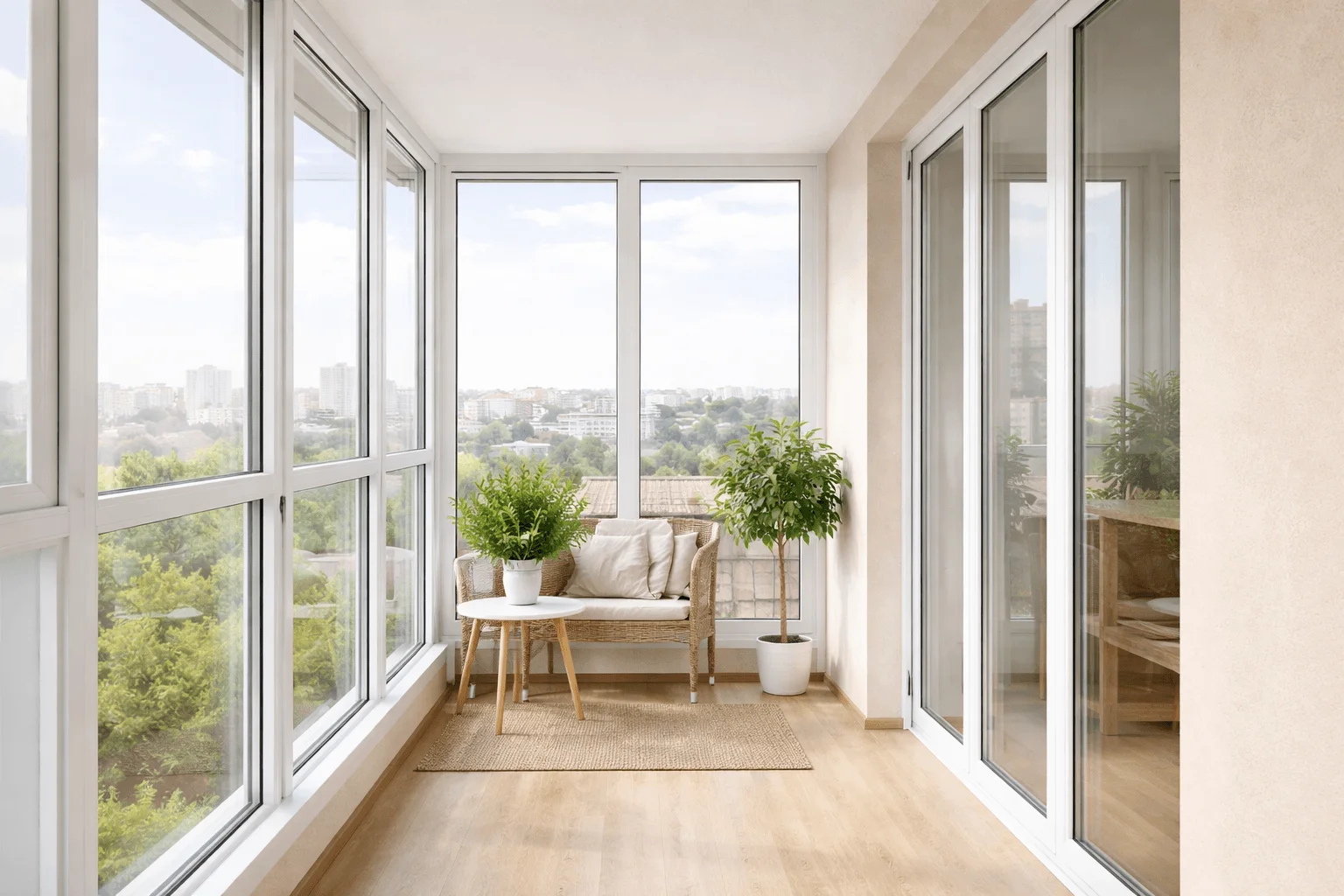 Остекление балкона