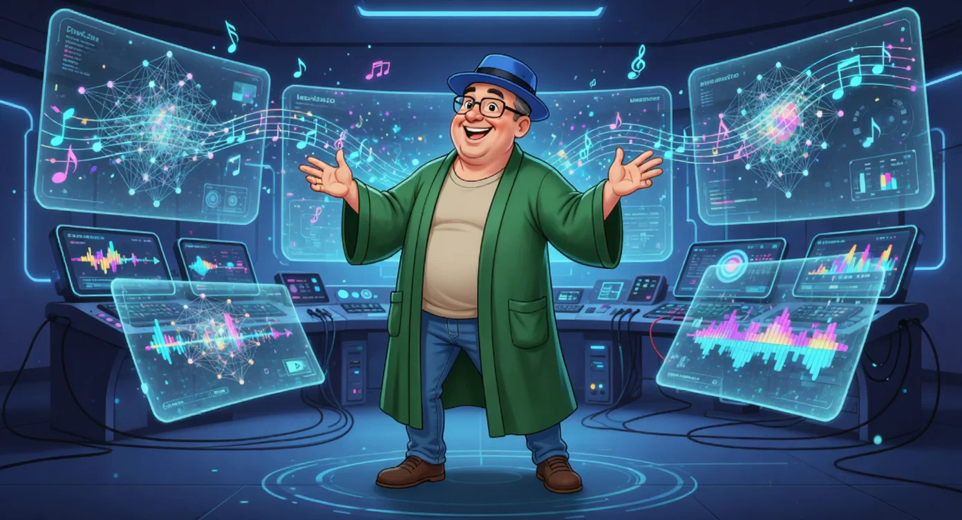 Дядюшка Пак с гитарой