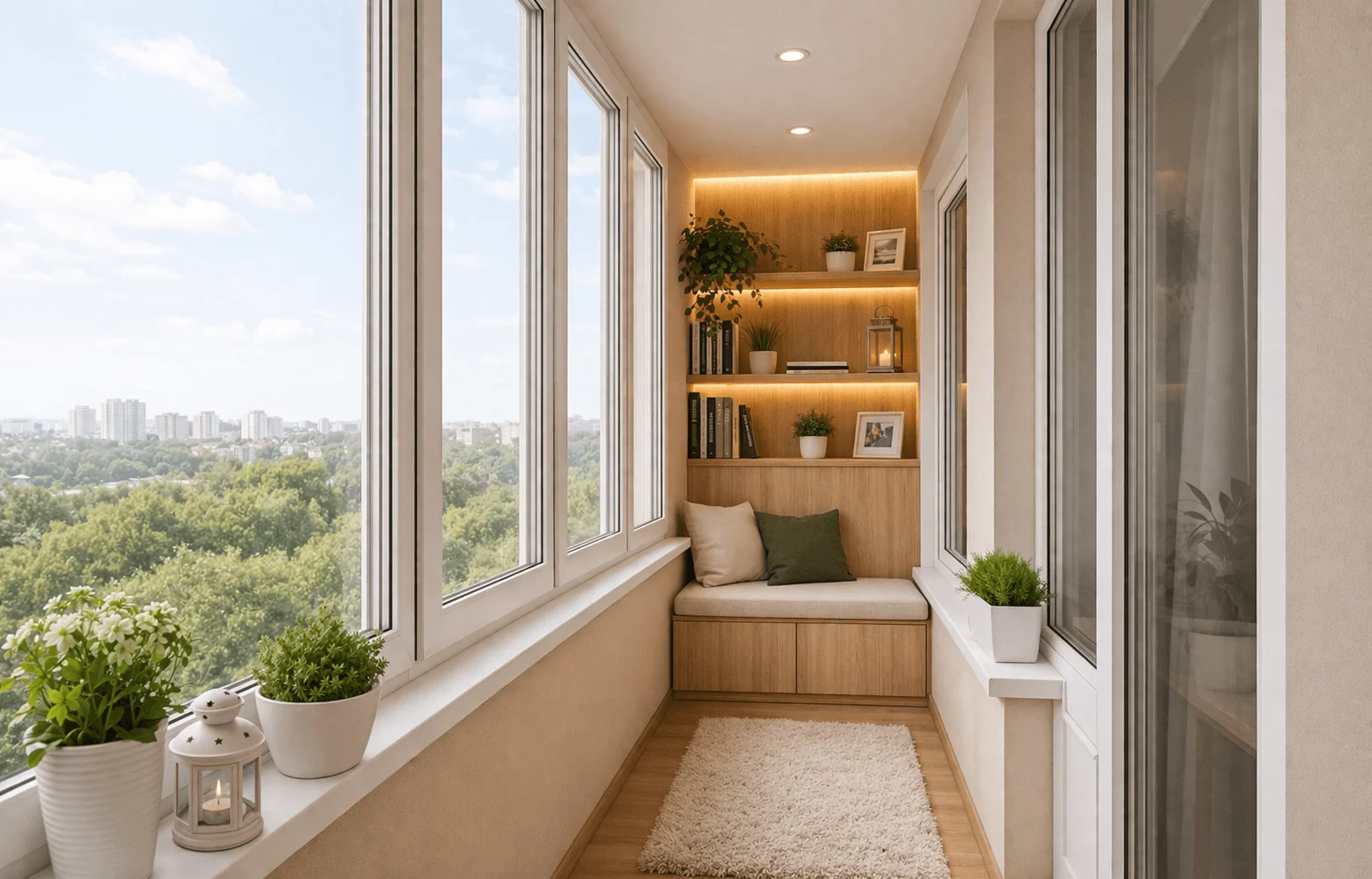 Тёплая лоджия