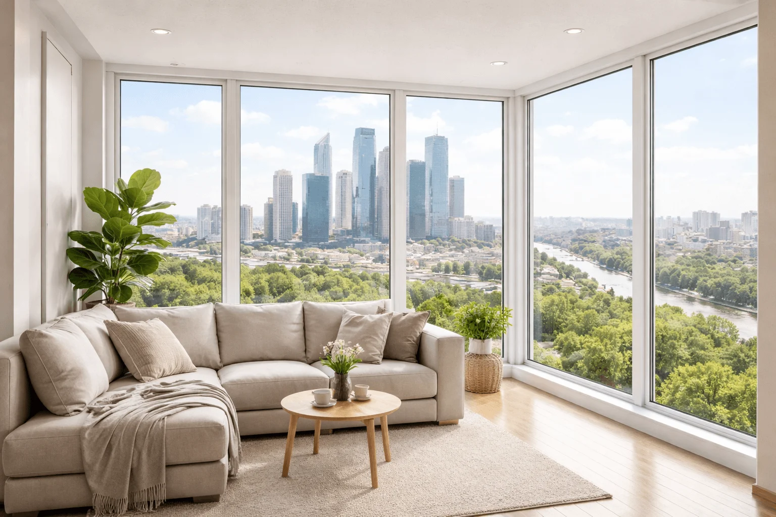 Видовые окна в новостройке