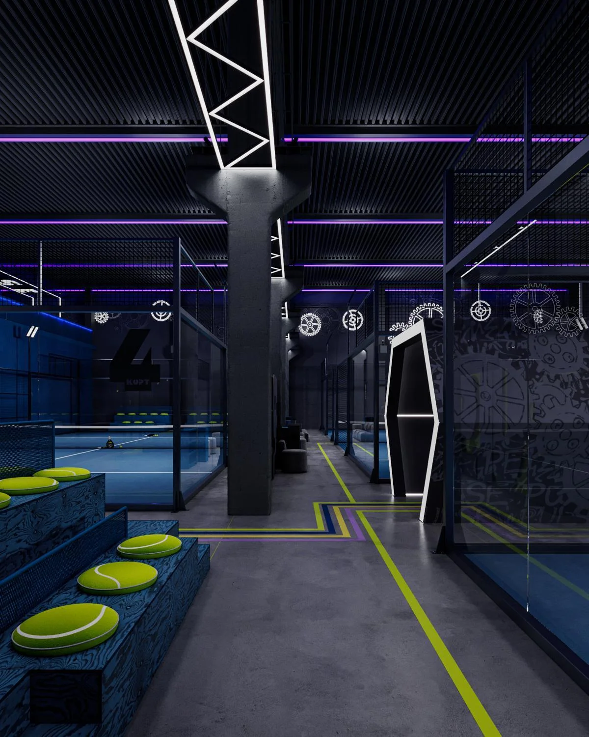 Корты BONZO Padel Club