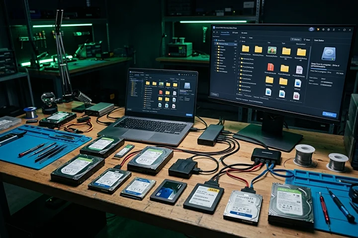 Восстановление с HDD и SSD